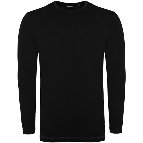 Bigdude Long Sleeve Thermal T-Shirt Black